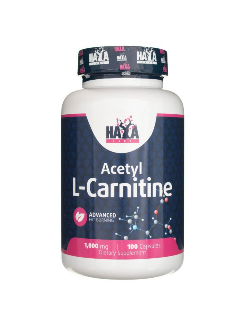 Haya Labs Acetyl L-Carnitine 1000 mg - 100 kapsúl