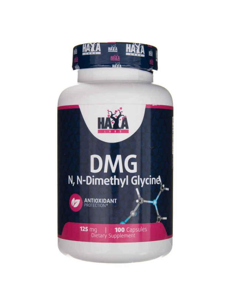 Haya Labs DMG (dimetylglycín) 125 mg – 100 kapsúl
