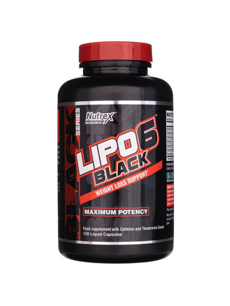 Nutrex Research Lipo 6 Black - 120 kapsúl
