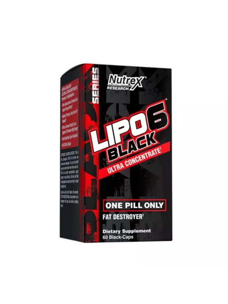 Nutrex Research Lipo 6 Black Ultra Concentrate - 60 kapsúl