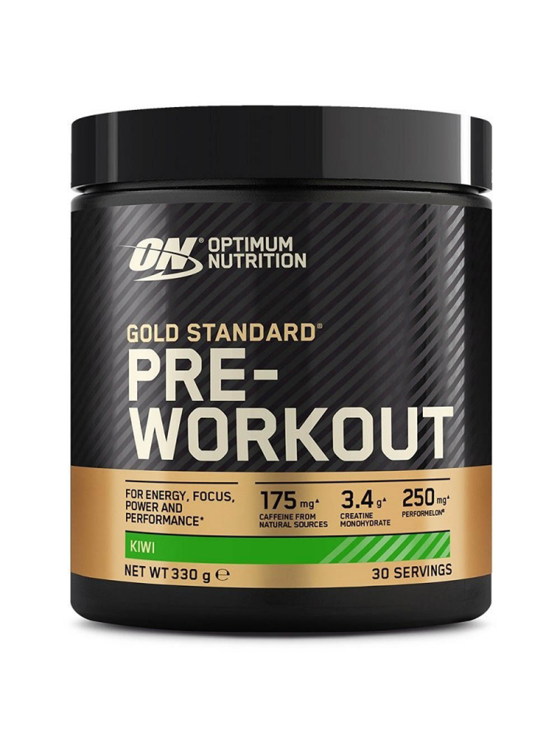 Optimum Nutrition Zlatý štandard pred tréningom, kiwi – 330 g
