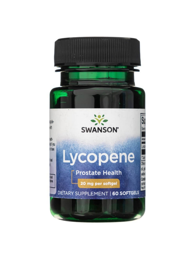Swanson Lykopén 20 mg - 60 kapsúl