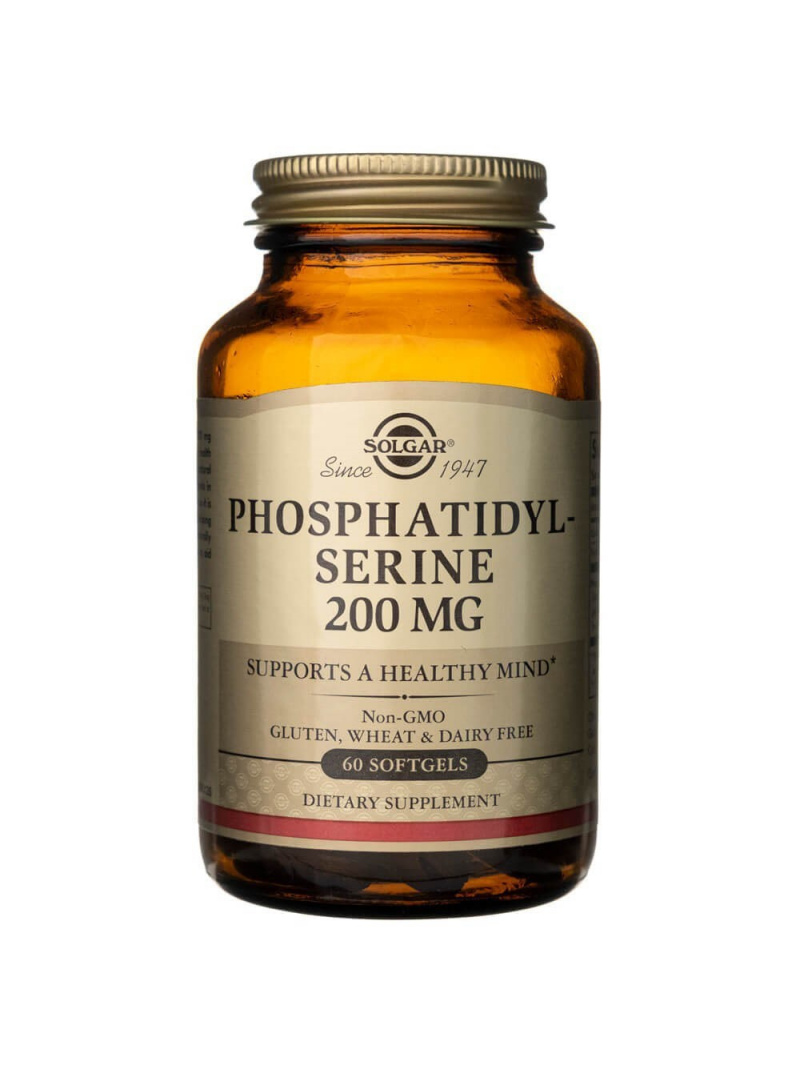Solgar fosfatidylserín 200 mg - 60 kapsúl
