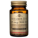 Solgar Vitamín D3 (5000 IU) 125 mcg - 60 kapsúl