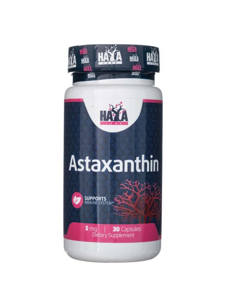 Haya Labs Astaxanthin 5 mg – 30 kapsúl