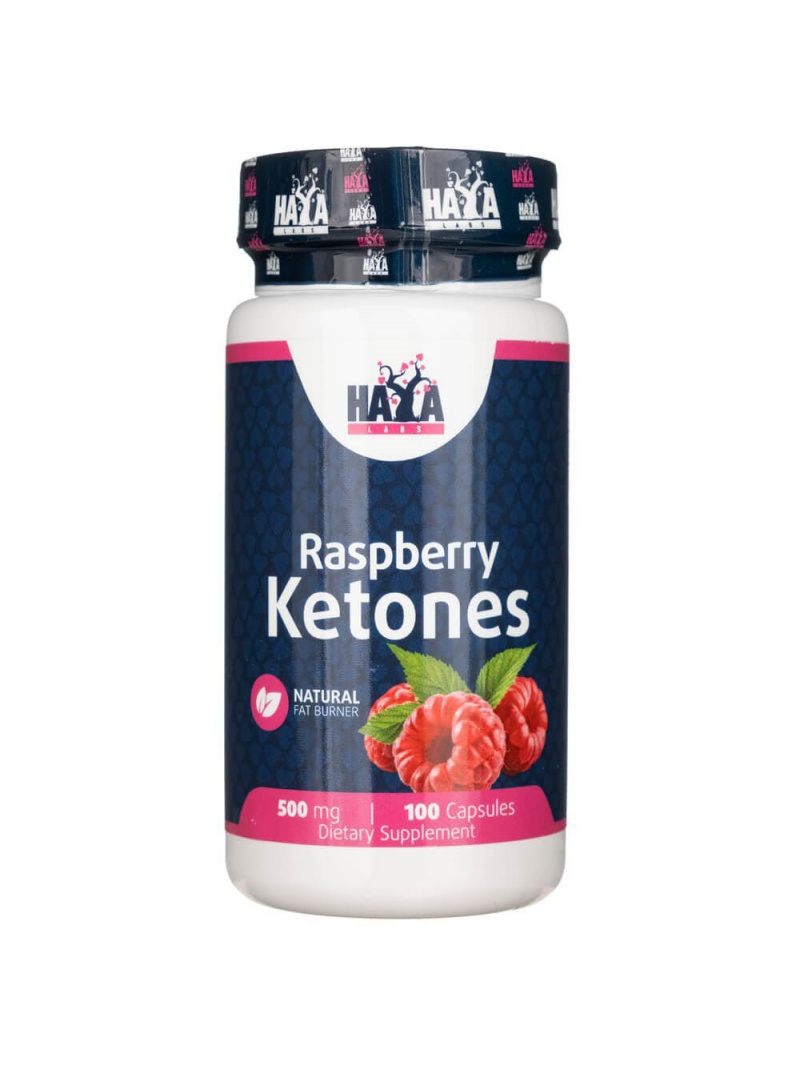 Haya Labs Malinové ketóny 500 mg - 100 kapsúl