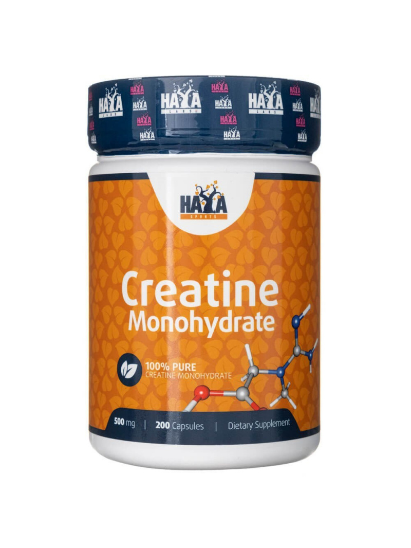 Haya Labs Kreatín Monohydrát 500 mg - 200 kapsúl