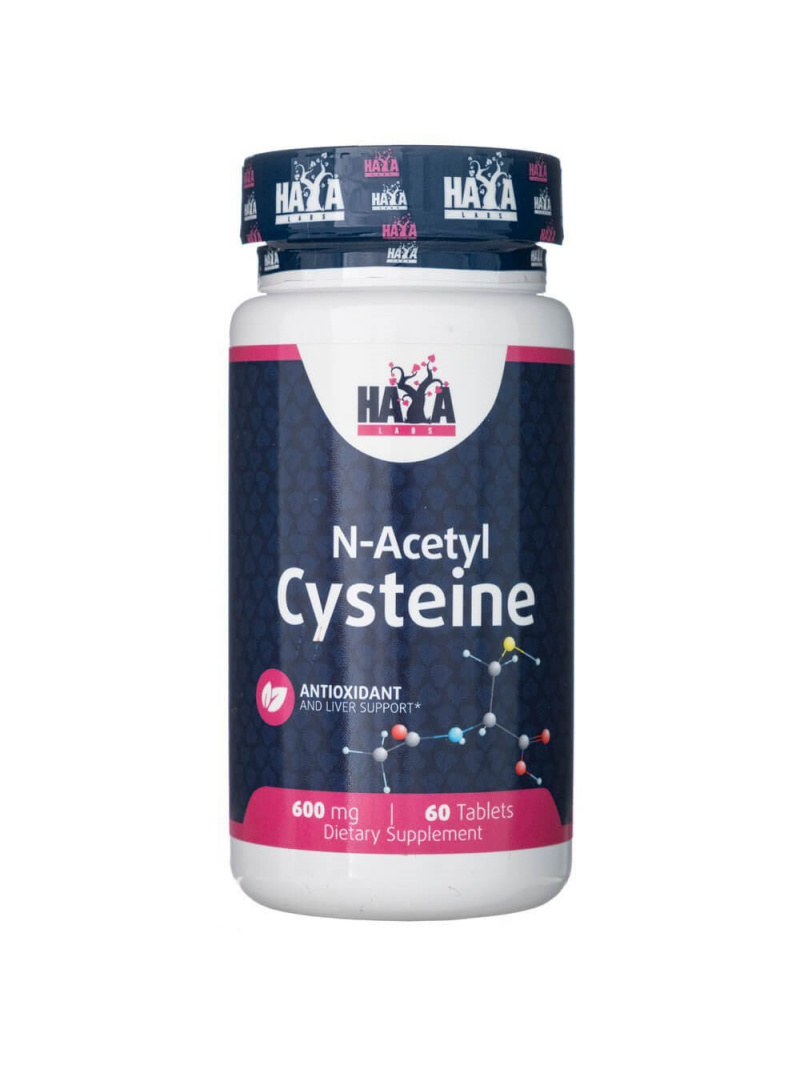 Haya Labs N-acetylcysteín 600 mg - 60 tabliet