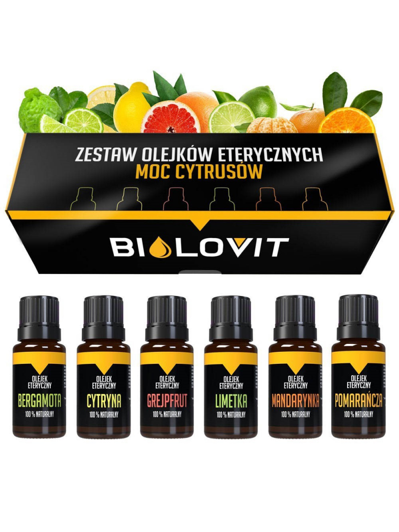 Bilovit Sada esenciálnych olejov - Citrus Power