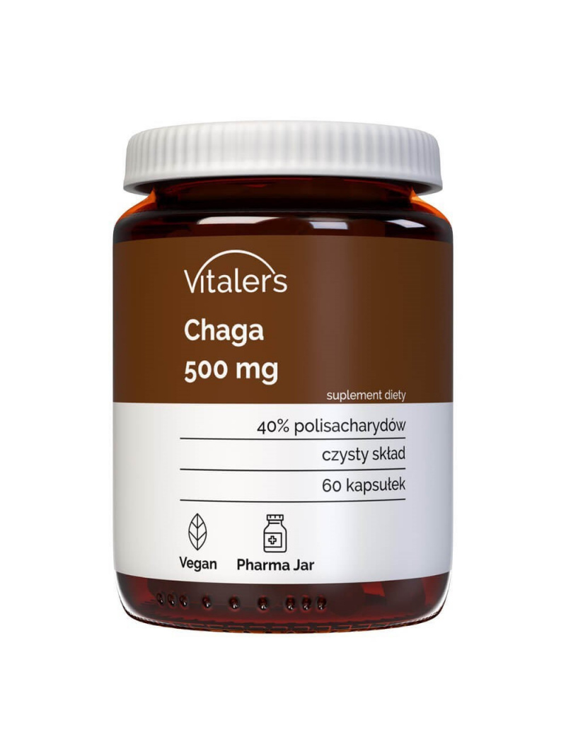 Haya Labs8 Chaga (Bryskoporek subcorticalum) 500 mg - 60 kapsúl