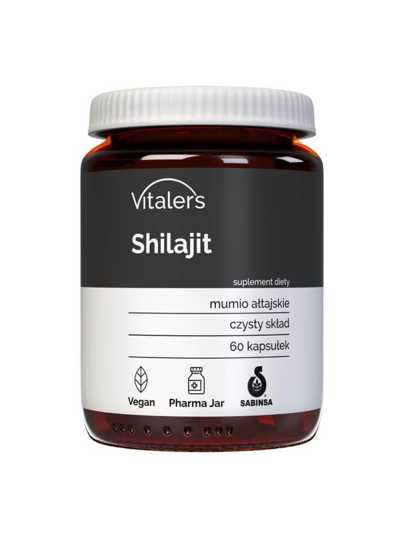Haya Labs8 Shilajit (altajská múmia) 400 mg - 60 kapsúl
