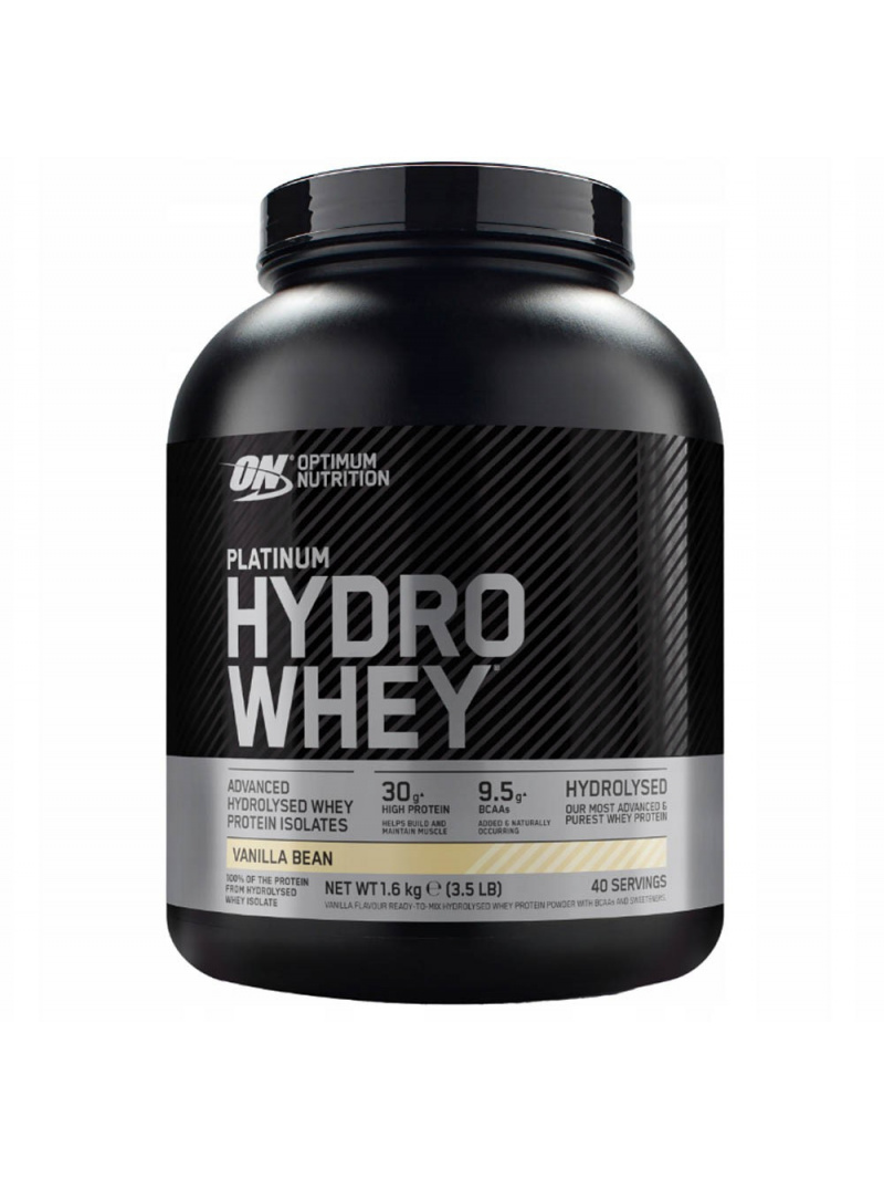 Optimum Nutrition Platinum Hydrowhey Vanilkový proteínový izolát - 1600 g