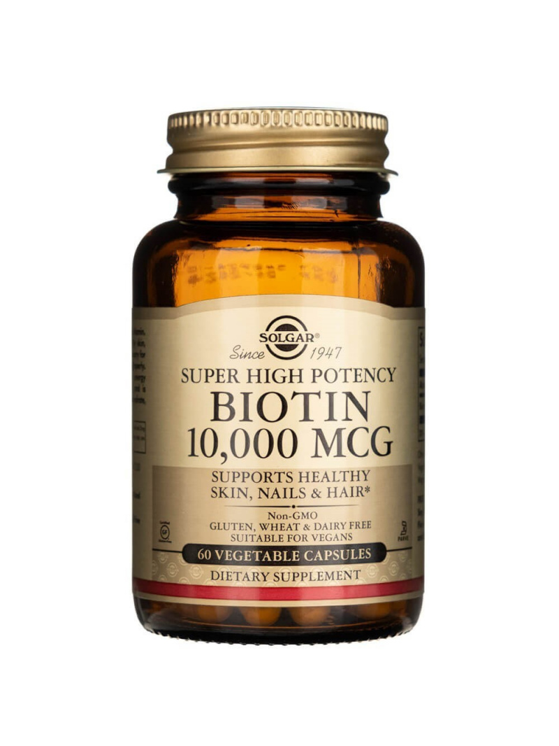 Solgar Biotin 10000 mcg - 60 kapsúl