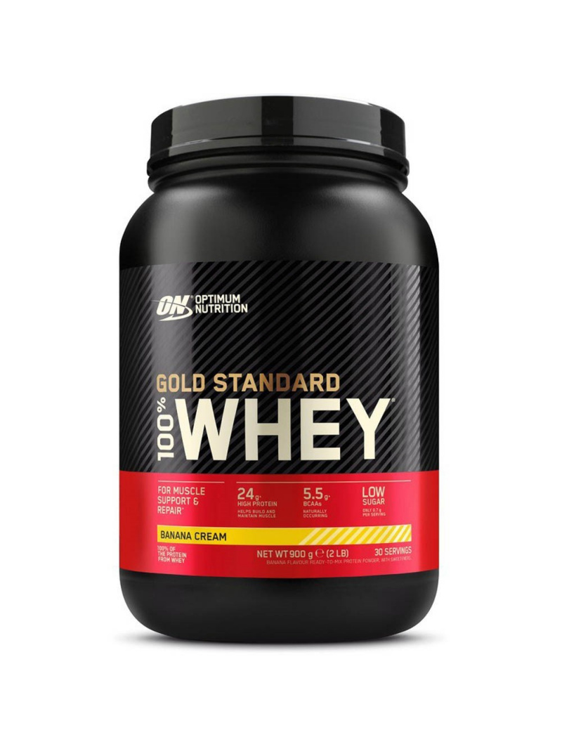 Optimum Nutrition Gold Standard 100% Whey Protein, banánový krém - 900 g