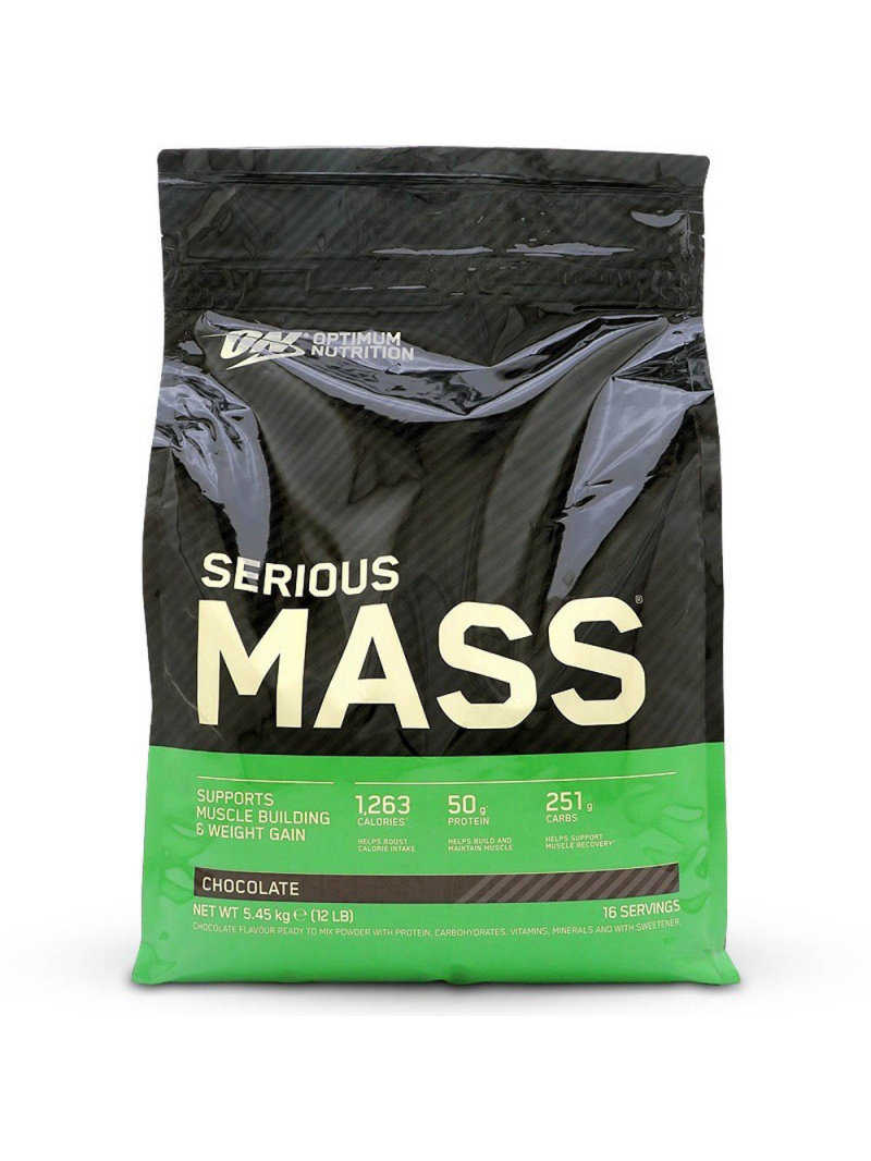 Čokoláda Optimum Nutrition Serious Mass - 5450 g