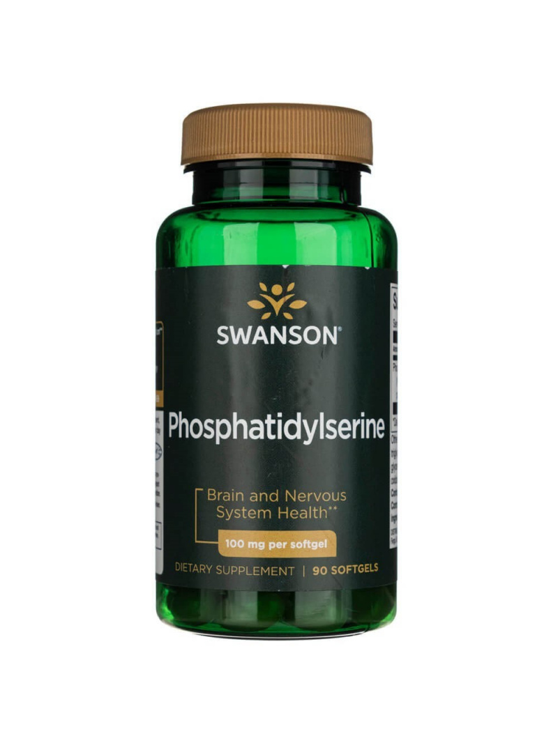 Swanson fosfatidylserín (fosfatidylserín) 100 mg – 90 kapsúl