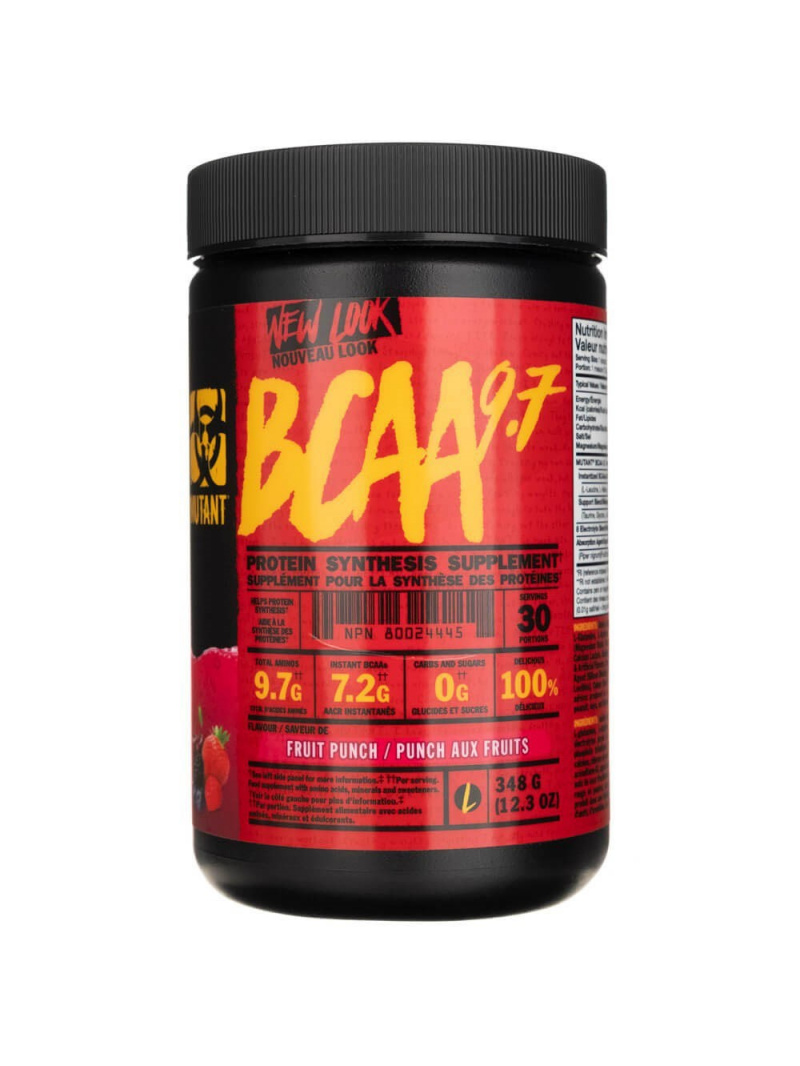 PVL Mutant BCAA 9,7 ovocný punč - 348 g