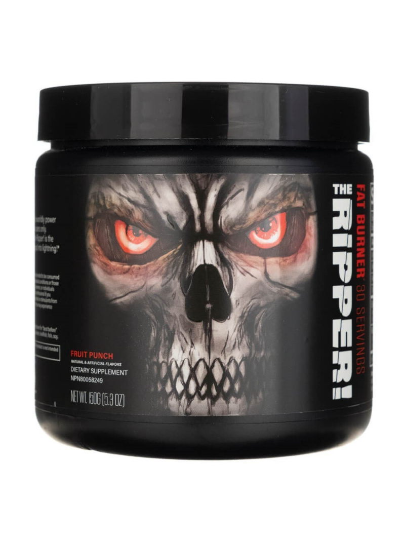 JNX Sports The Ripper! Spaľovač tukov, ovocný punč - 150 g