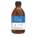 Haya Labs8 Nórsky rybí olej Omega-3 1200 mg + D3 2000 IU pomarančová príchuť - 250 ml