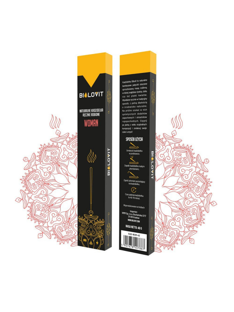 Vonné tyčinky Bilovit Natural Woman - 40 g