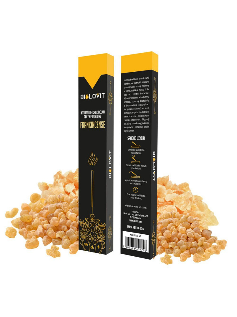 Vonné tyčinky Bilovit Natural Frankincense - 40 g