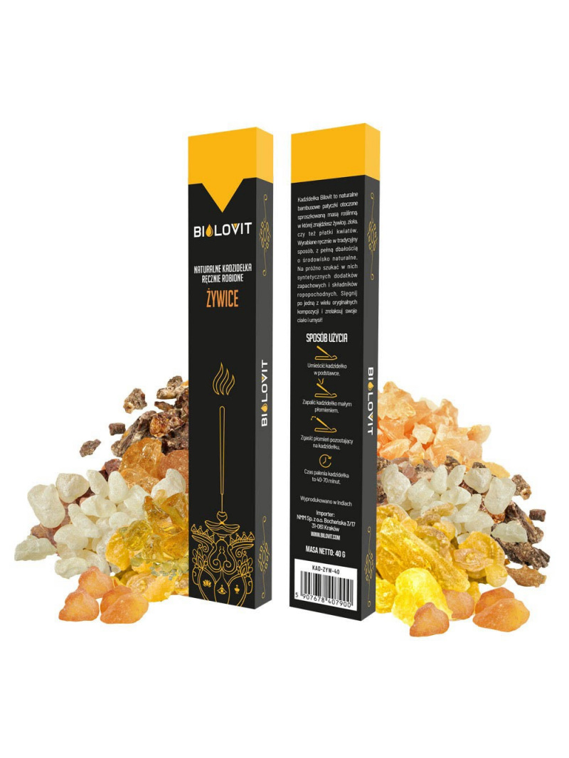 Bilovit Prírodné vonné tyčinky Resins - 40 g