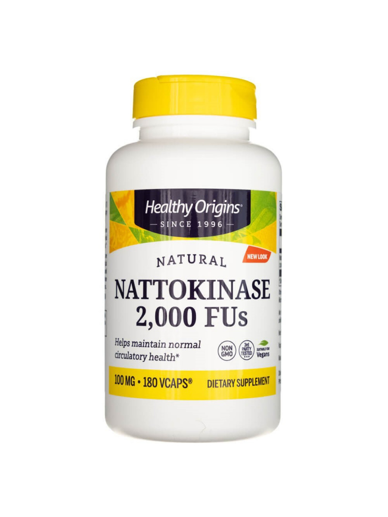Healthy Origins Nattokinase 2000 FU - 180 kapsúl