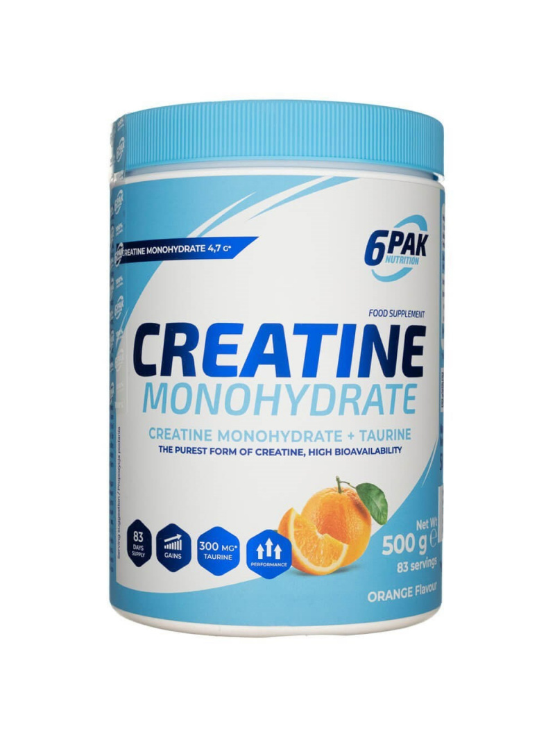 Green Pasture7 Kreatín monohydrát prášok, pomaranč - 500 g