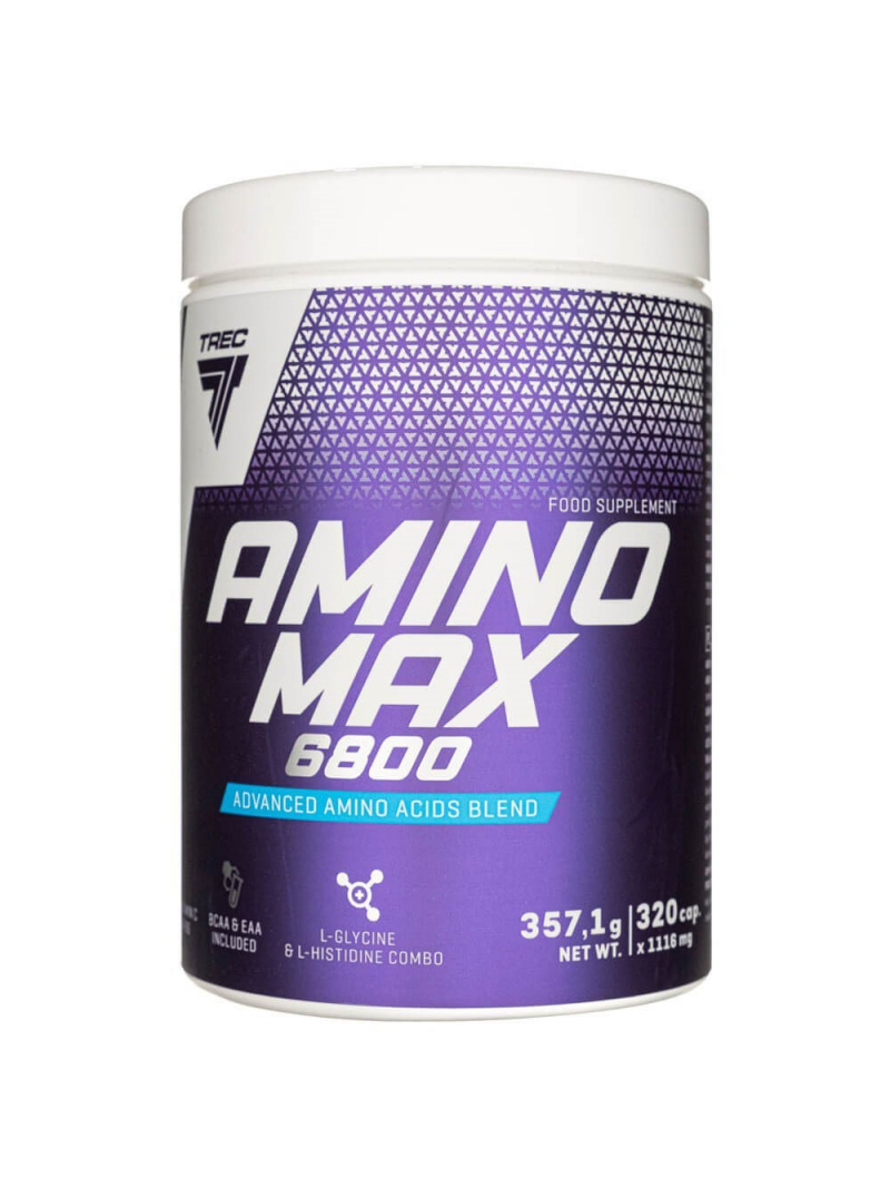 Trec Aminomax 6800 aminokyselinový komplex - 320 kapsúl
