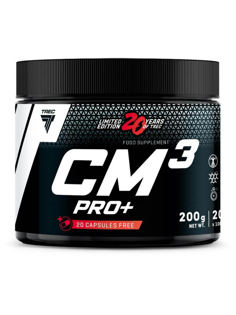 Trec Tricreatine Malate s inozínom a kyselinou alfa-lipoovou - 200 kapsúl