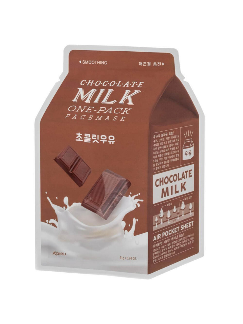 Doctor's Best2 čokoládová mliečna jednobalená pleťová maska