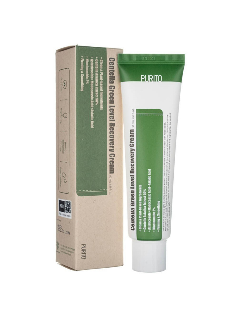 Purito Centella Green Level Recovery regeneračný krém - 50 ml