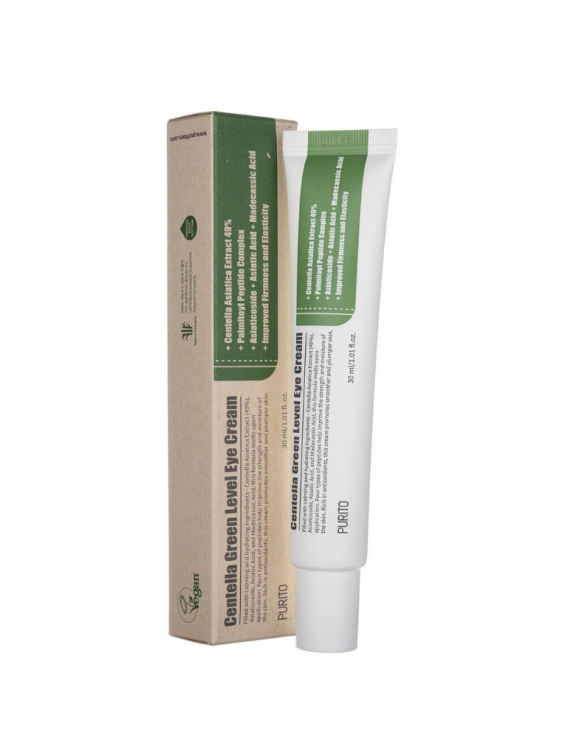 Purito Centella Green Level očný výživný očný krém - 30 ml