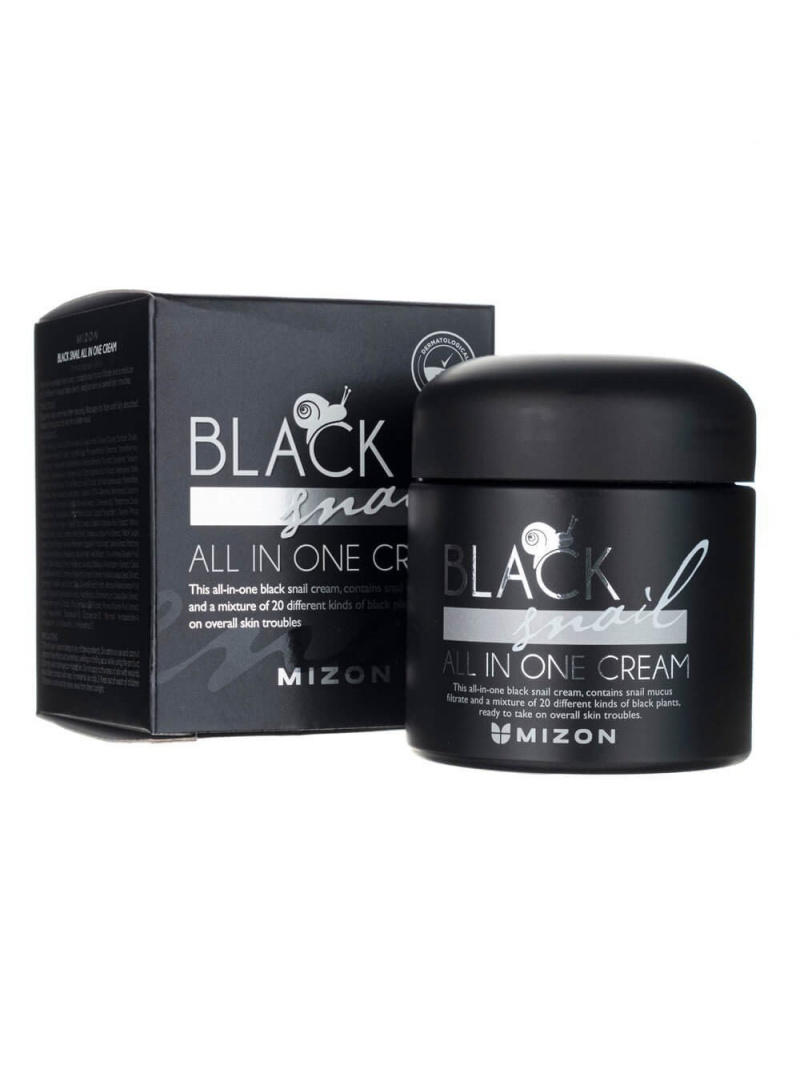 Mizon Krém na tvár so slimačím slizom Black Snail - 75 ml