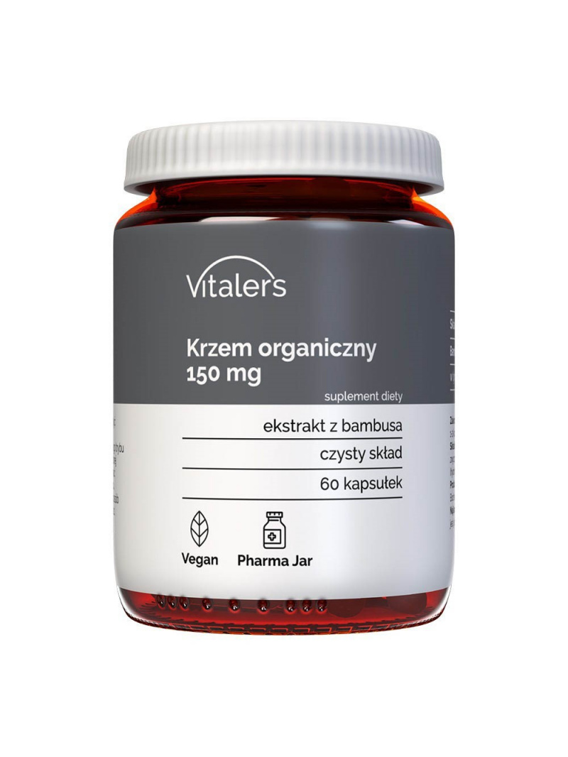 Haya Labs8 Silica bambus (organický kremík) 150 mg - 60 kapsúl