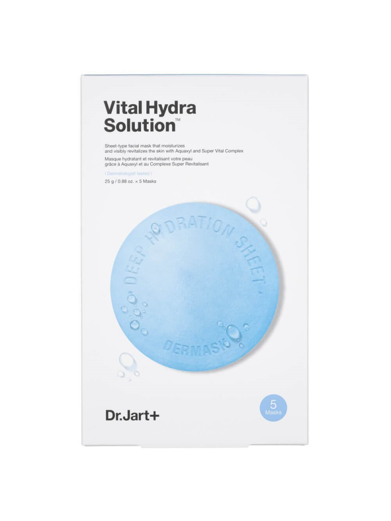Hydratačné masky Dr. Jart+ Dermask Water Jet Vital Hydra Solution - 5 kusov