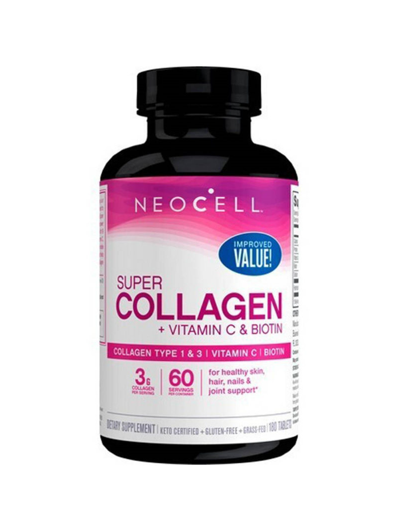 Kolagén Doctor's Best8 + vitamín C a biotín - 180 tabliet