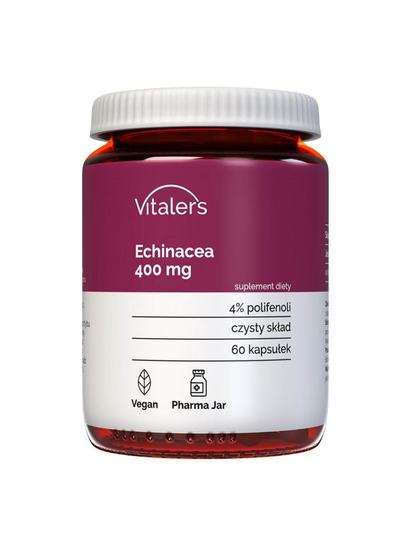 Haya Labs8 Echinacea (echinacea purpurová) 400 mg – 60 kapsúl