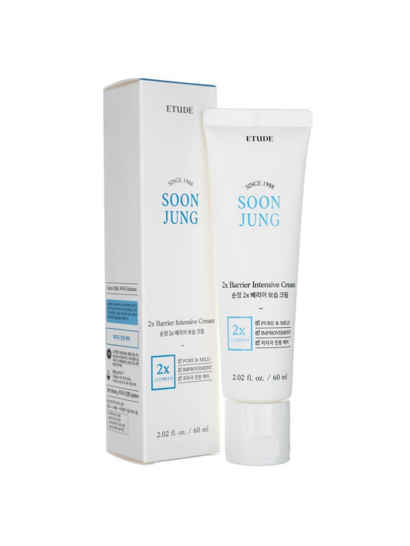 Green Pasture4 SoonJung 2X Bariérový intenzívny hydratačný krém - 60 ml