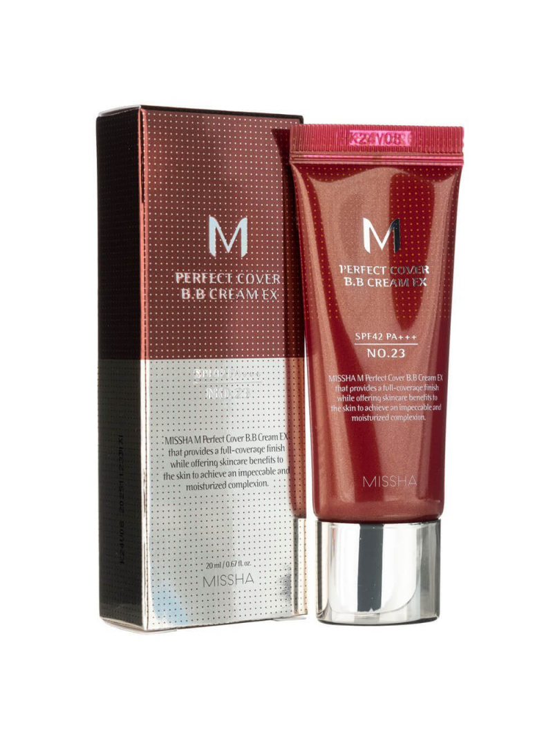 Missha M Perfect Cover BB Cream odtieň Natural Beige No 23 - 20 ml