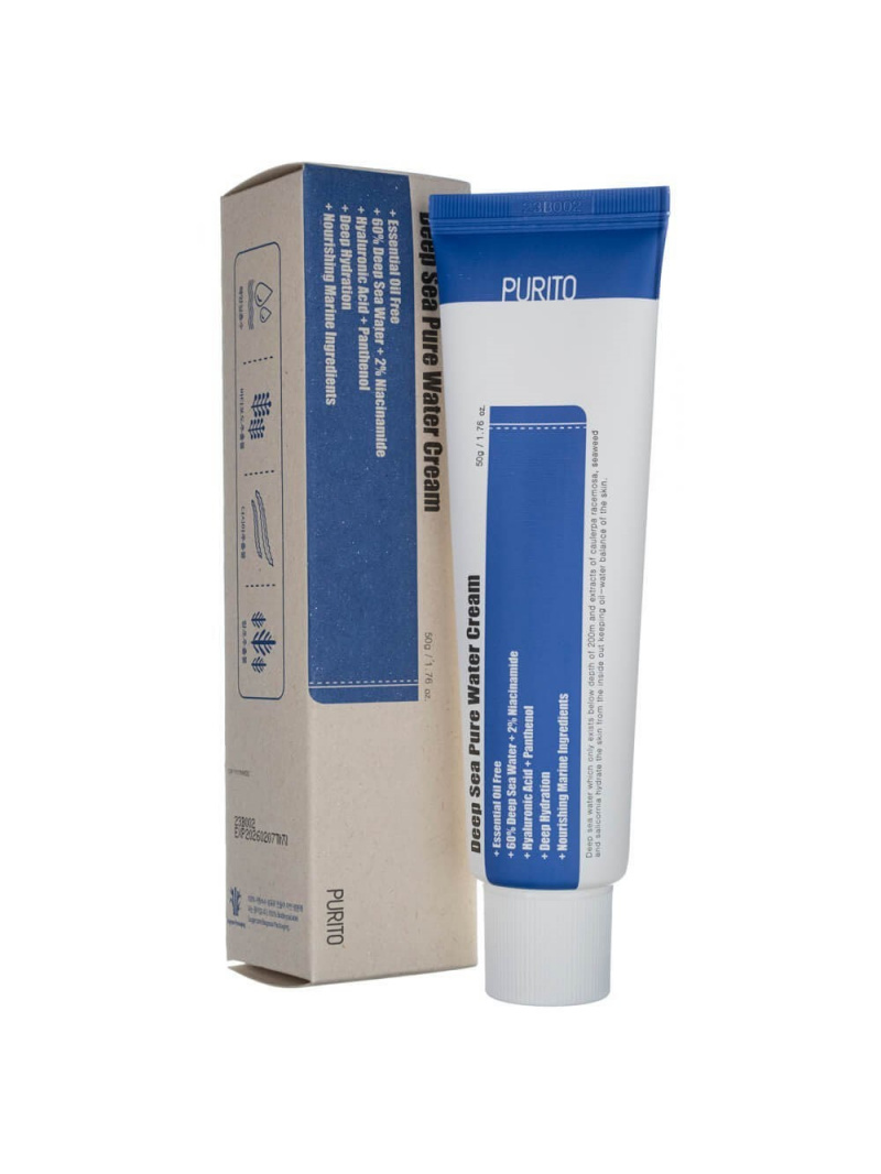 Purito Deep Sea Pure Water Cream hydratačný krém - 50 g