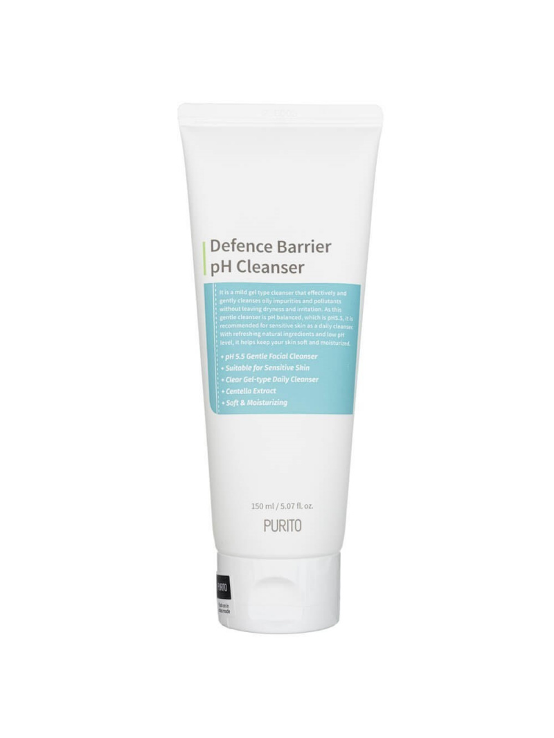 Purito Mild pleťový gél Defense Barrier pH Cleanser - 150 ml