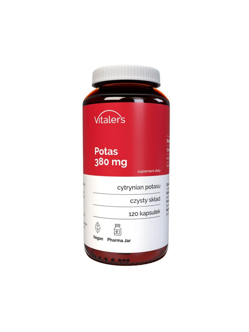 Haya Labs8 Citrát draselný 380 mg - 120 kapsúl
