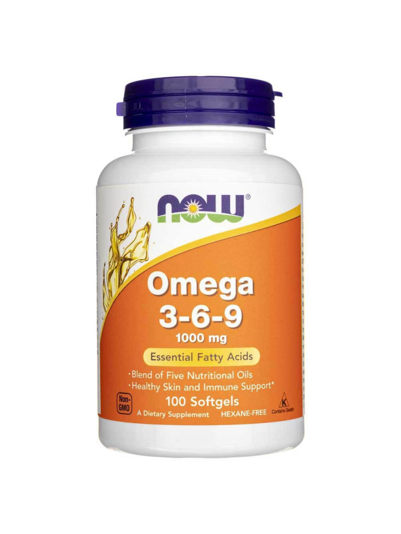Haya Labs0 Omega 3-6-9 100 mg - 100 kapsúl