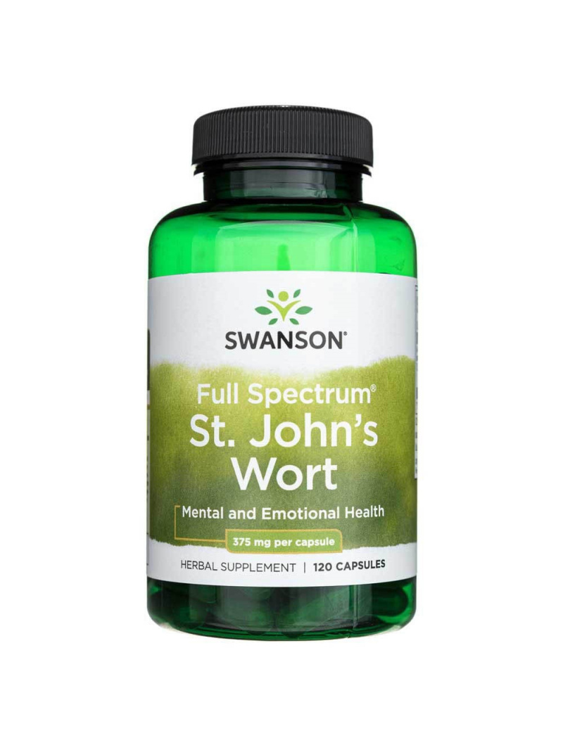 Swanson St. Ľubovník bodkovaný (ľubovník bodkovaný) 375 mg – 120 kapsúl