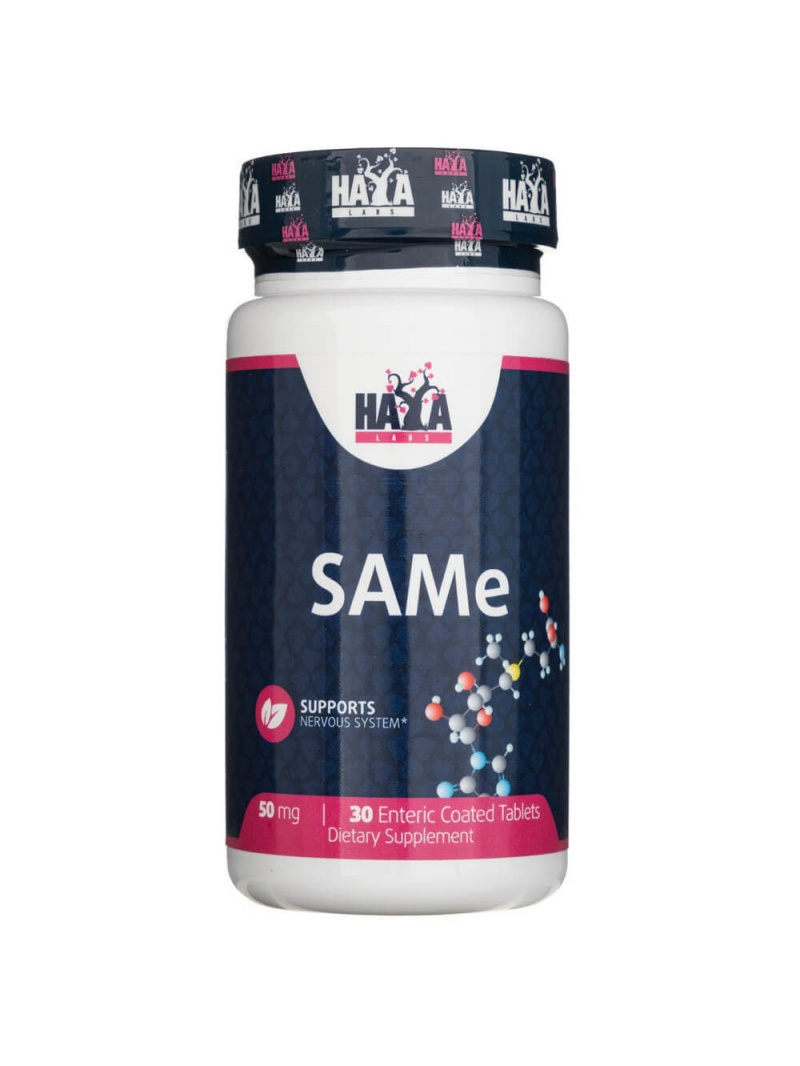 Haya Labs SAMe 50 mg - 100 tabliet