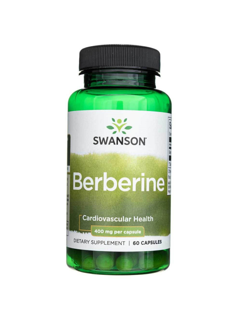 Swanson Berberine 400 mg - 60 kapsúl