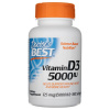 Doctor's Best Vitamín D3 5000 IU - 180 kapsúl
