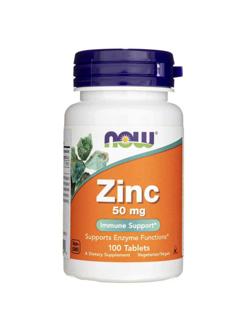 Haya Labs0 Zinok (Zinok) 50 mg - 100 tabliet