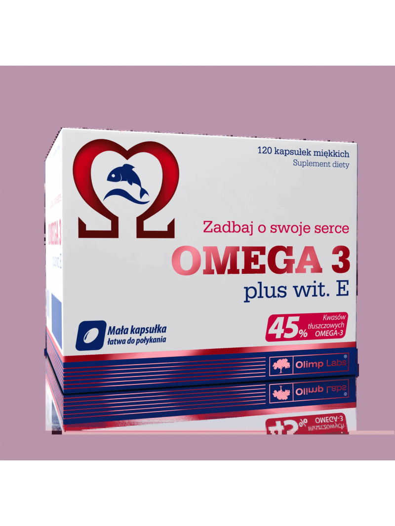 OLIMP Omega 3 plus vit. E 120 kapsuly